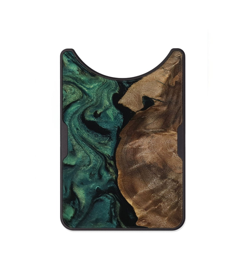 Alloy Wood Wallet - Jada (Green, 811994)