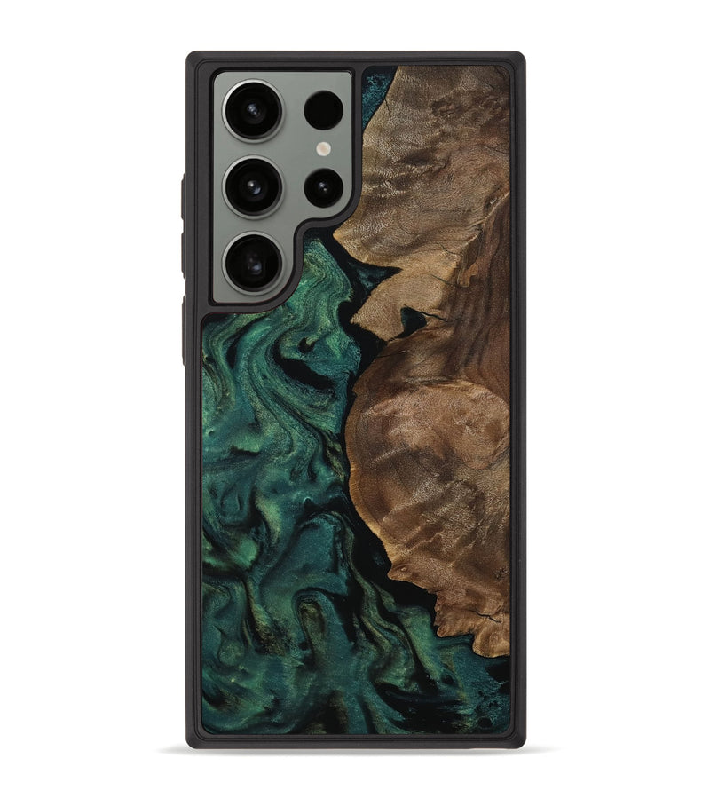 Galaxy S23 Ultra Wood Phone Case - Jada (Green, 811994)