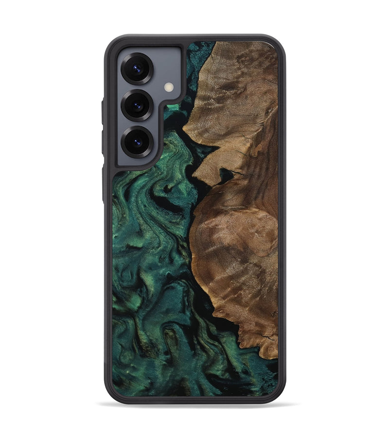 Galaxy S25 Plus Wood Phone Case - Jada (Green, 811994)