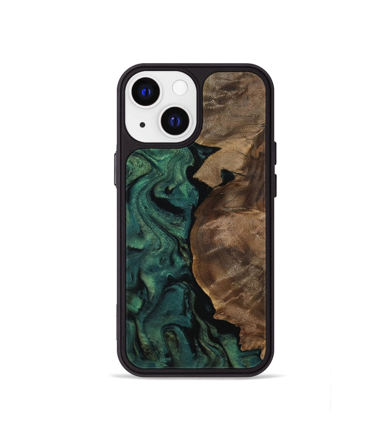 iPhone 13 mini Wood Phone Case - Jada (Green, 811994)