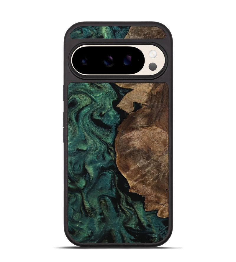 Pixel 10 Wood Phone Case - Jada (Green, 811994)
