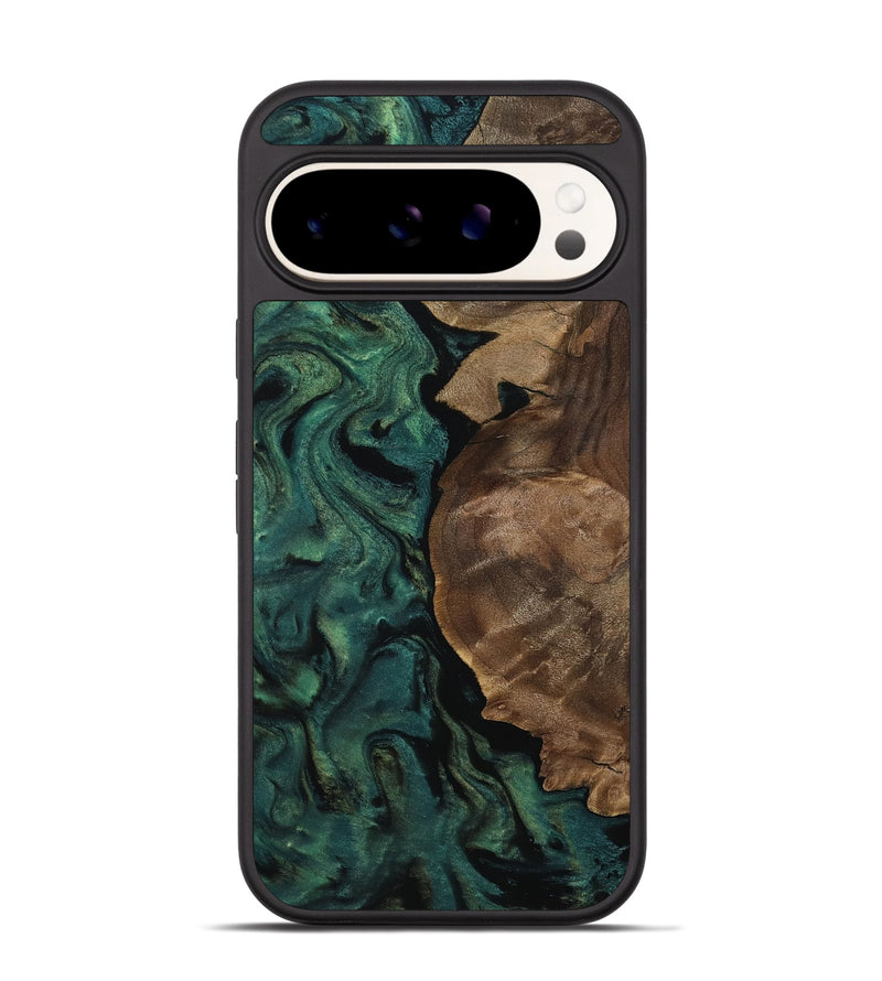 Pixel 9 Pro Wood Phone Case - Jada (Green, 811994)