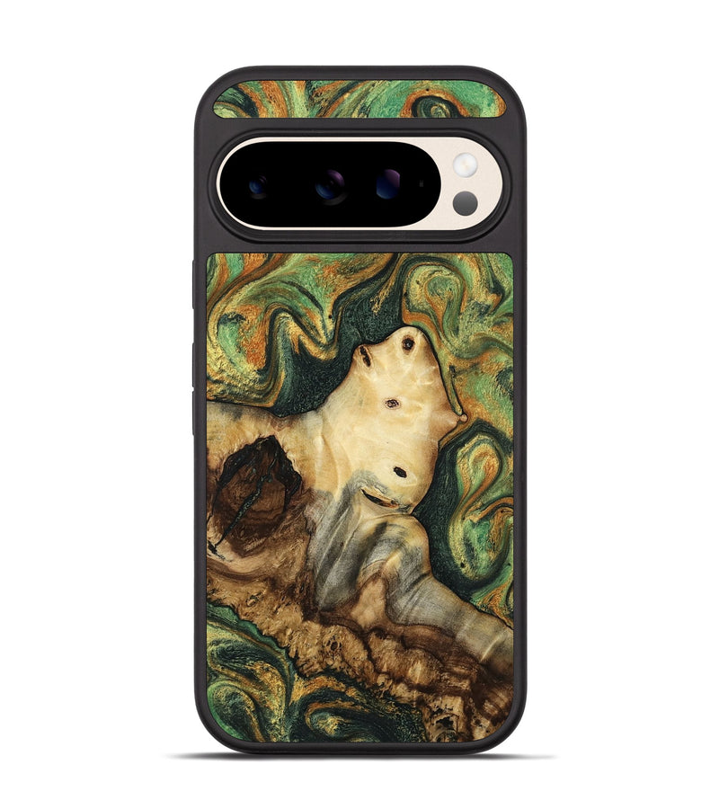 Pixel 10 Wood Phone Case - Journey (Green, 811996)