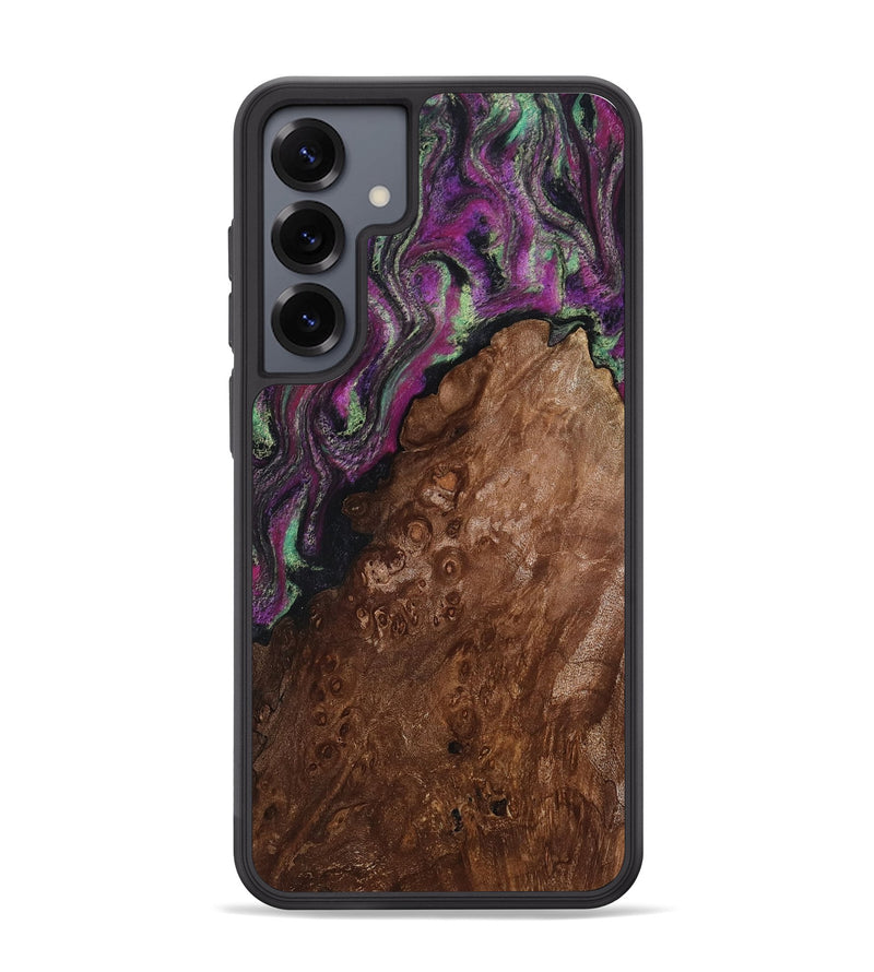 Galaxy S25 Plus Wood Phone Case - Holli (Green, 811999)