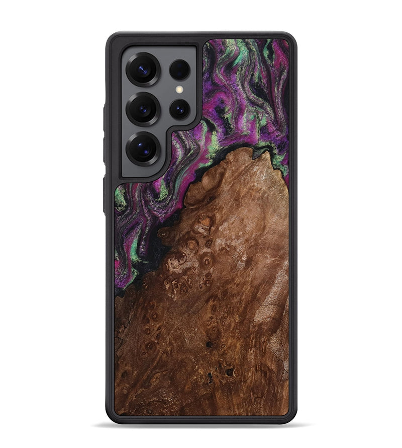 Galaxy S25 Ultra Wood Phone Case - Holli (Green, 811999)