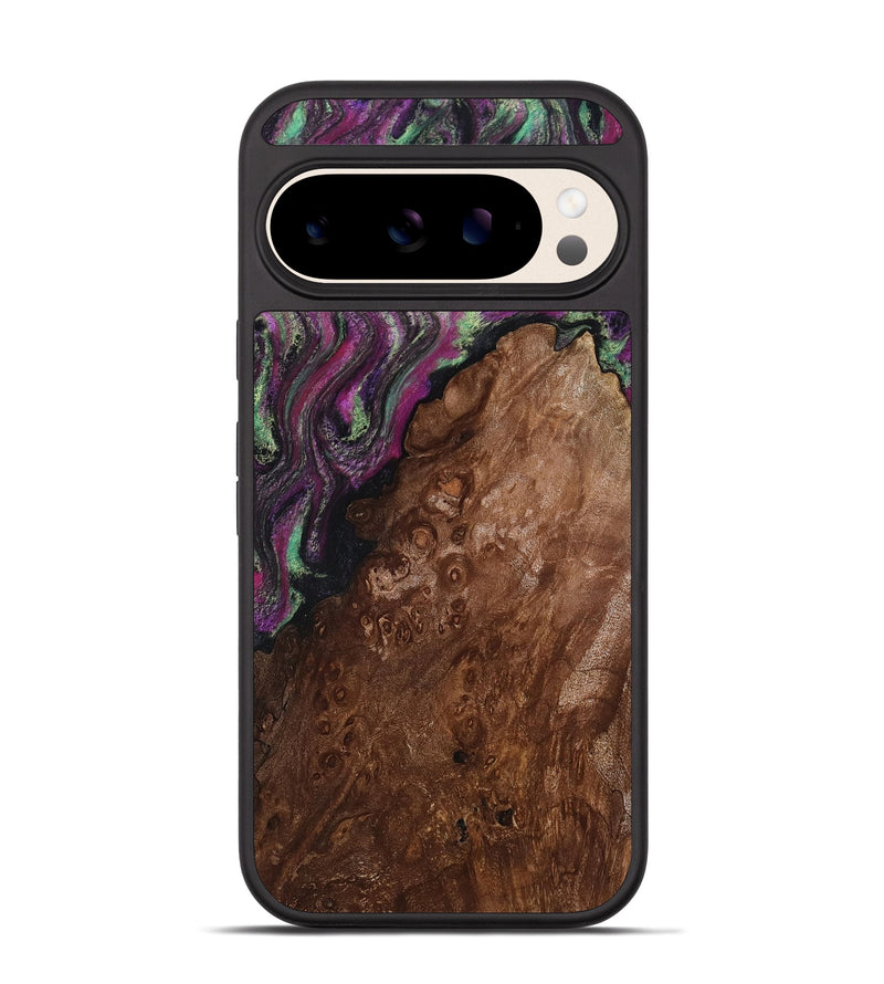 Pixel 10 Wood Phone Case - Holli (Green, 811999)