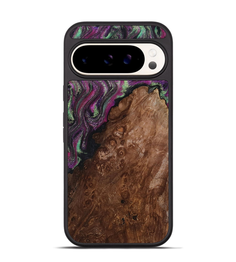 Pixel 9 Wood Phone Case - Holli (Green, 811999)
