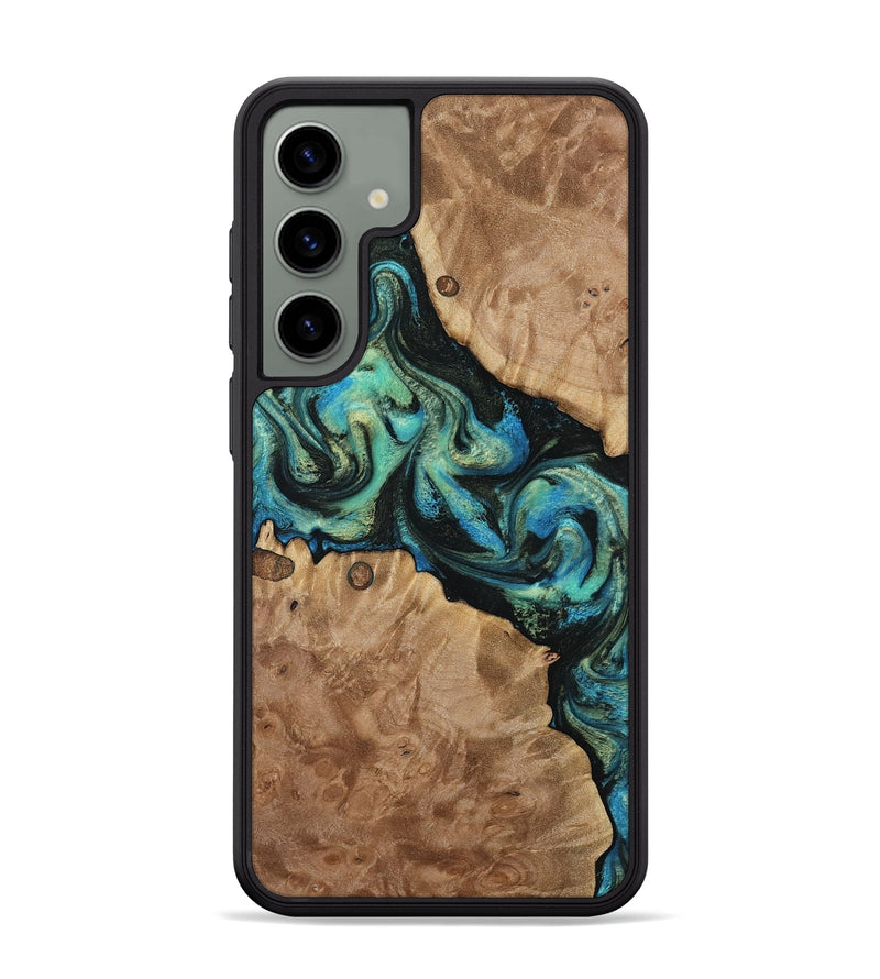 Galaxy S24 Plus Wood Phone Case - Haywood (Green, 812000)