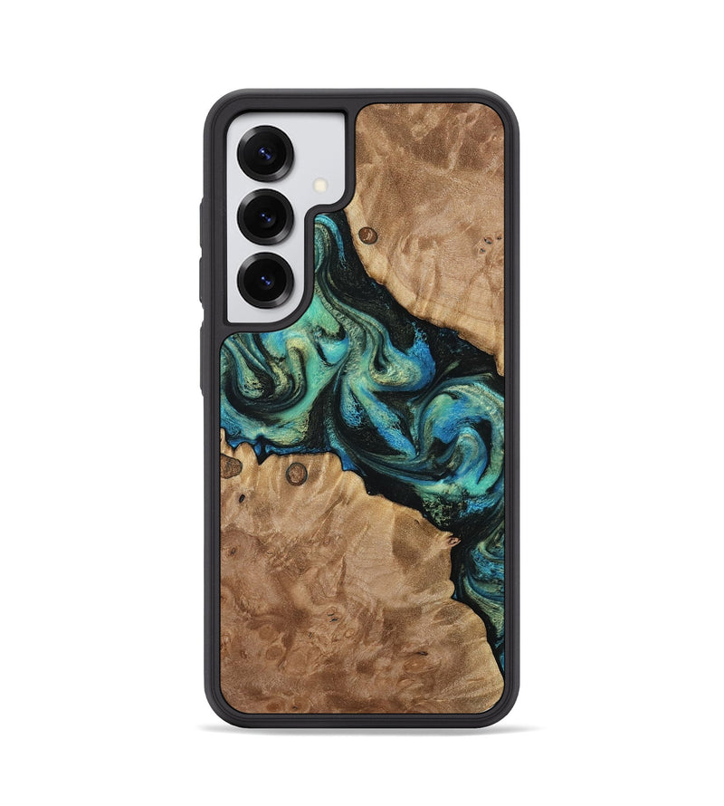 Galaxy S25 Wood Phone Case - Haywood (Green, 812000)