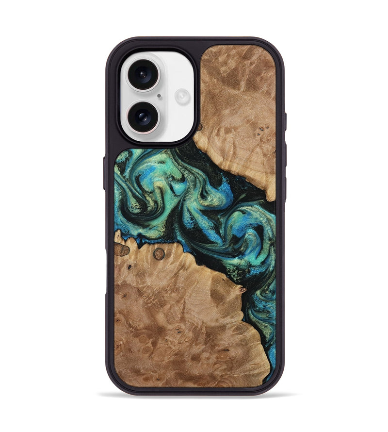 iPhone 17 Wood Phone Case - Haywood (Green, 812000)