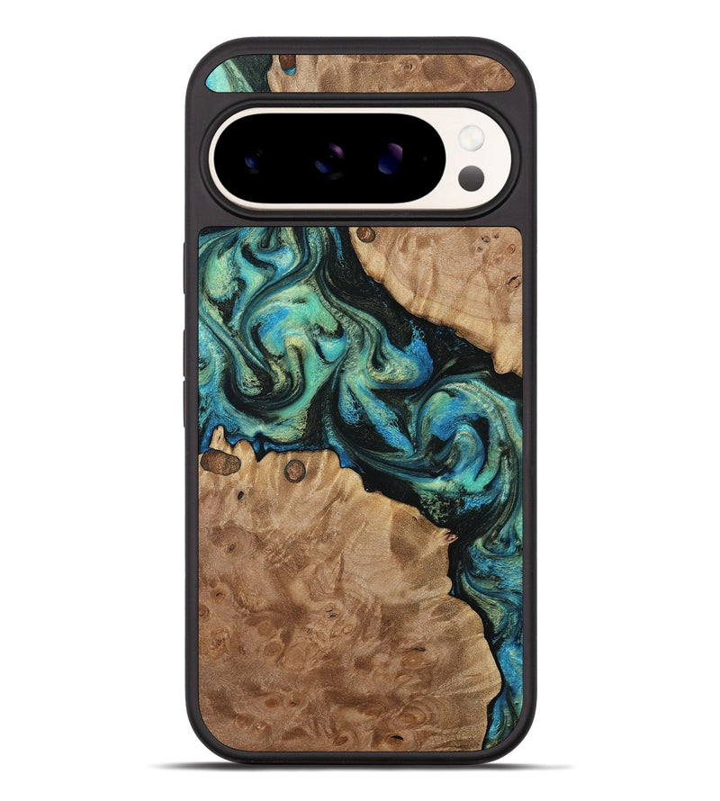 Pixel 10 Pro XL Wood Phone Case - Haywood (Green, 812000)