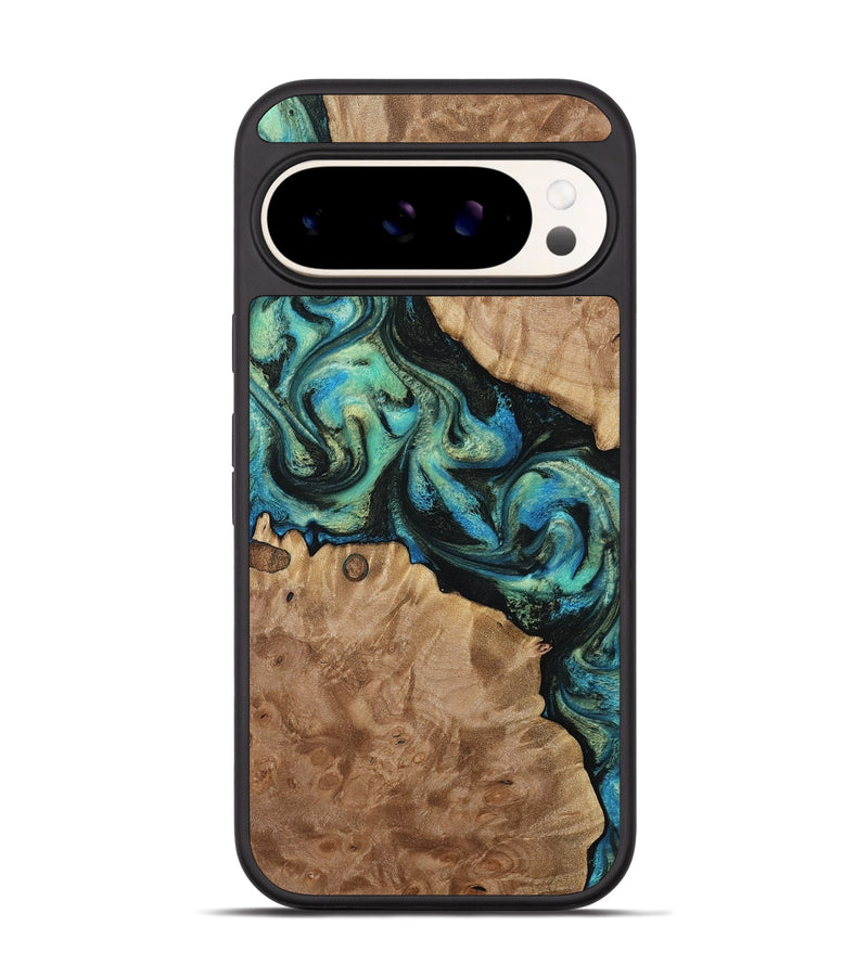 Pixel 9 Pro Wood Phone Case - Haywood (Green, 812000)