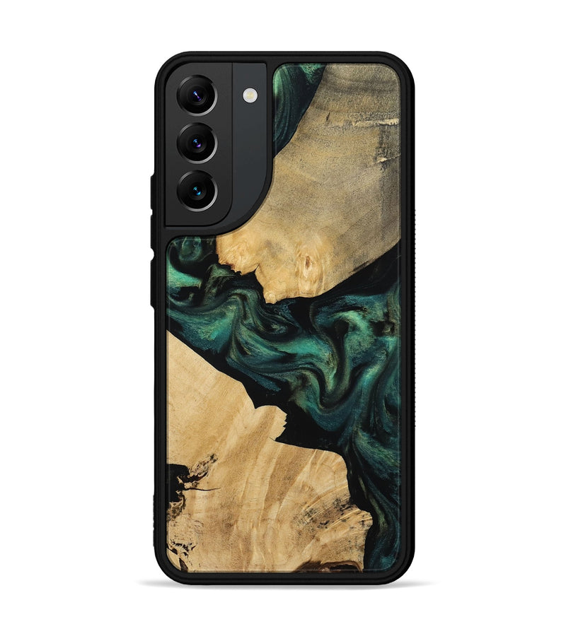 Galaxy S22 Plus Wood Phone Case - Alina (Green, 812001)