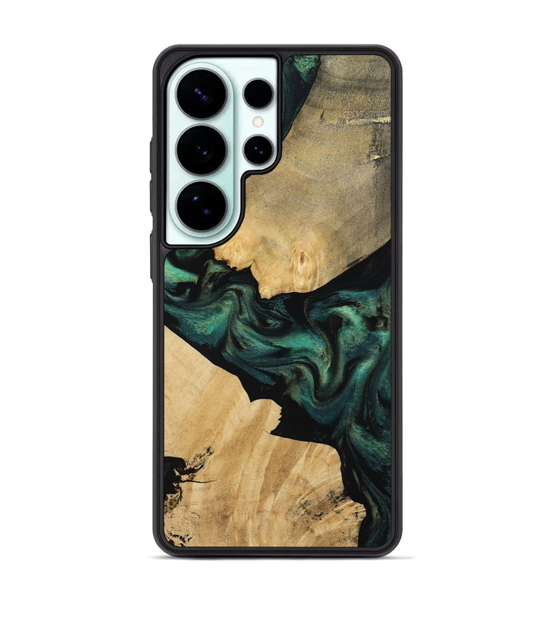 Galaxy S26 Ultra Wood Phone Case - Alina (Green, 812001)