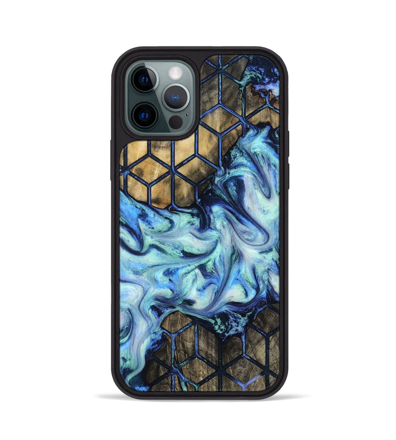 iPhone 12 Pro Wood Phone Case - Micah (Pattern, 812002)