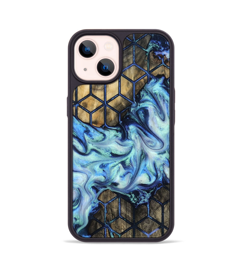 iPhone 14 Wood Phone Case - Micah (Pattern, 812002)