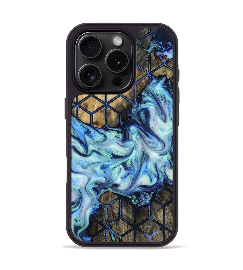 iPhone 16 Pro Wood Phone Case - Micah (Pattern, 812002)