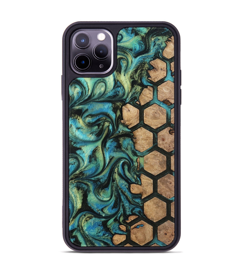iPhone 11 Pro Max Wood Phone Case - Emilie (Pattern, 812003)