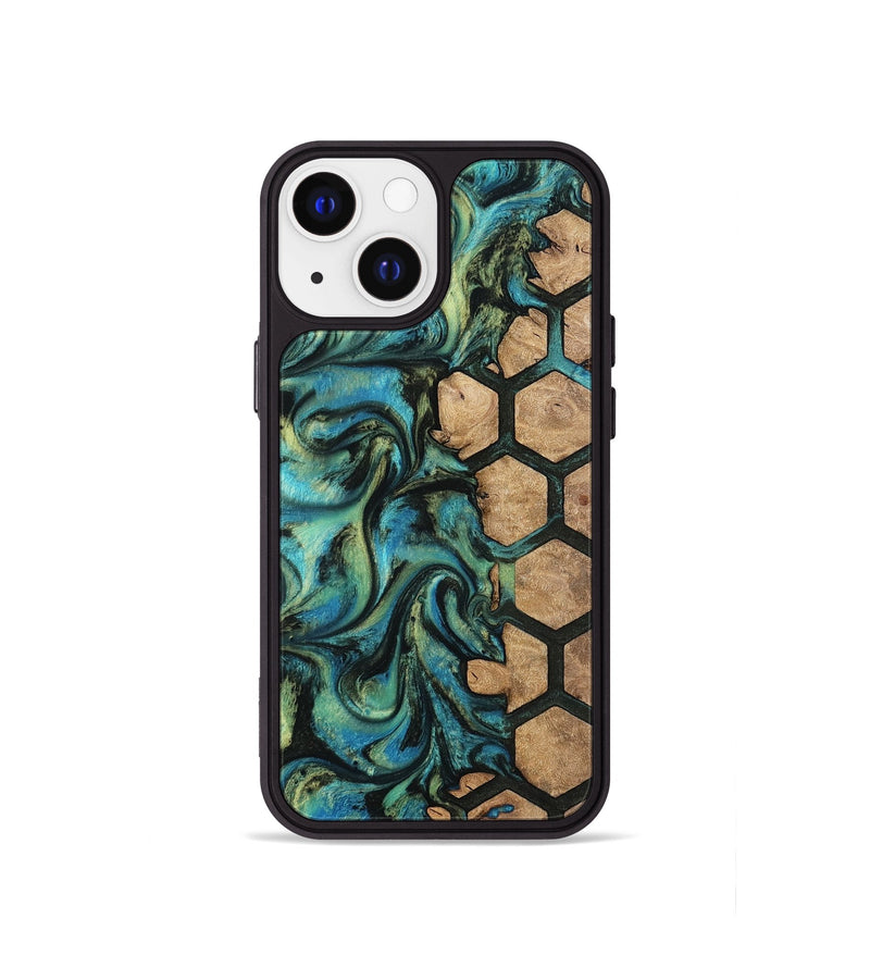 iPhone 13 mini Wood Phone Case - Emilie (Pattern, 812003)