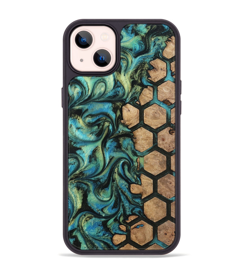iPhone 14 Plus Wood Phone Case - Emilie (Pattern, 812003)