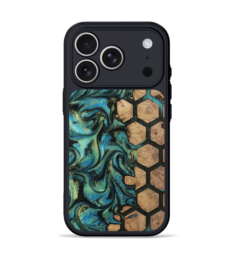 iPhone 17 Pro Wood Phone Case - Emilie (Pattern, 812003)