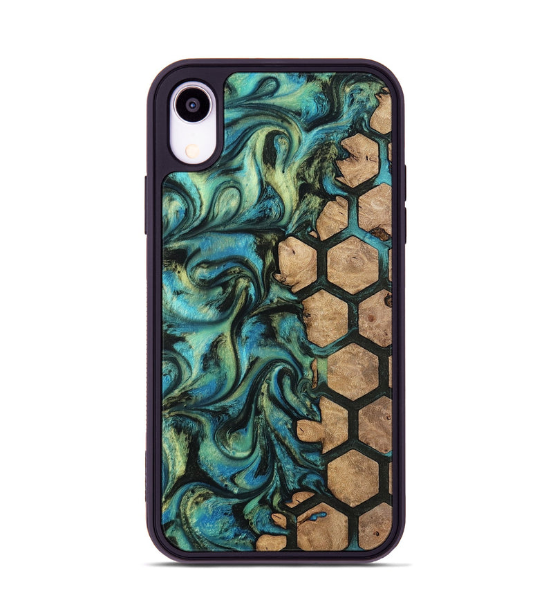 iPhone Xr Wood Phone Case - Emilie (Pattern, 812003)