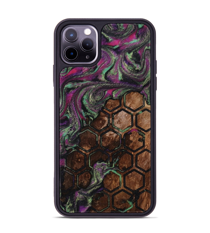 iPhone 11 Pro Max Wood Phone Case - Janene (Pattern, 812006)
