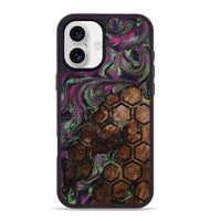 iPhone 16 Plus Wood Phone Case - Janene (Pattern, 812006)