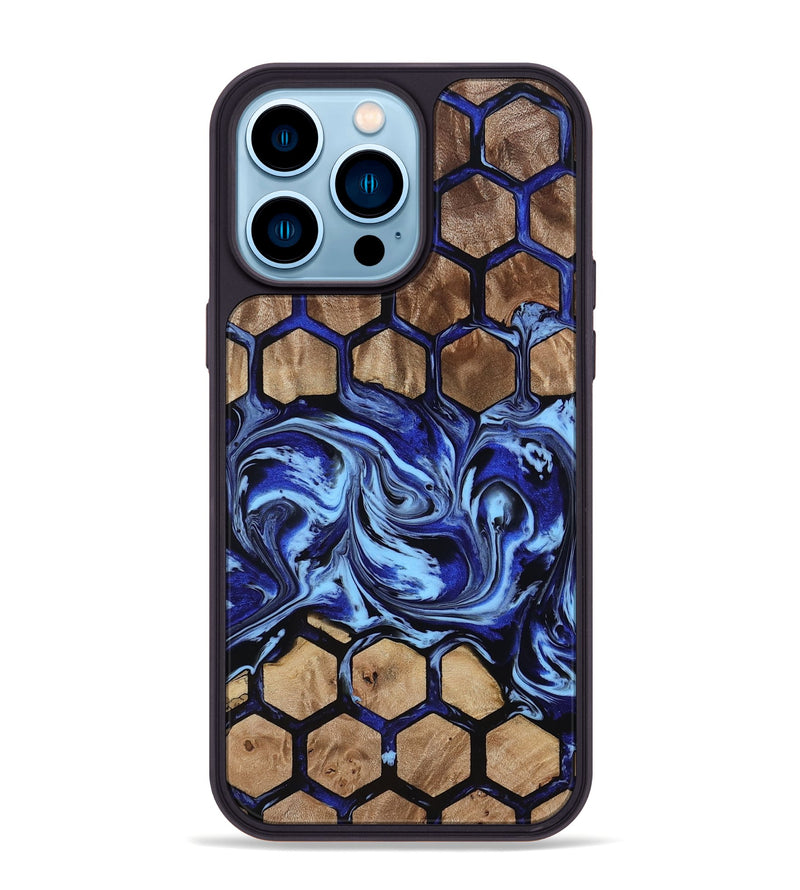 iPhone 14 Pro Max Wood Phone Case - Deneen (Pattern, 812007)