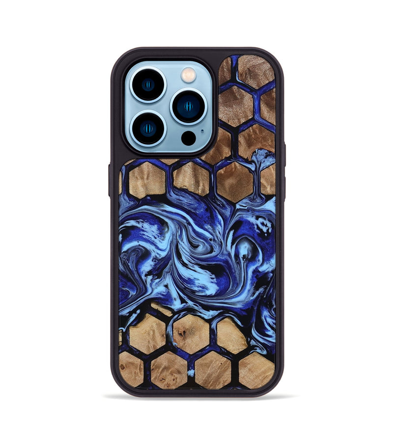 iPhone 14 Pro Wood Phone Case - Deneen (Pattern, 812007)
