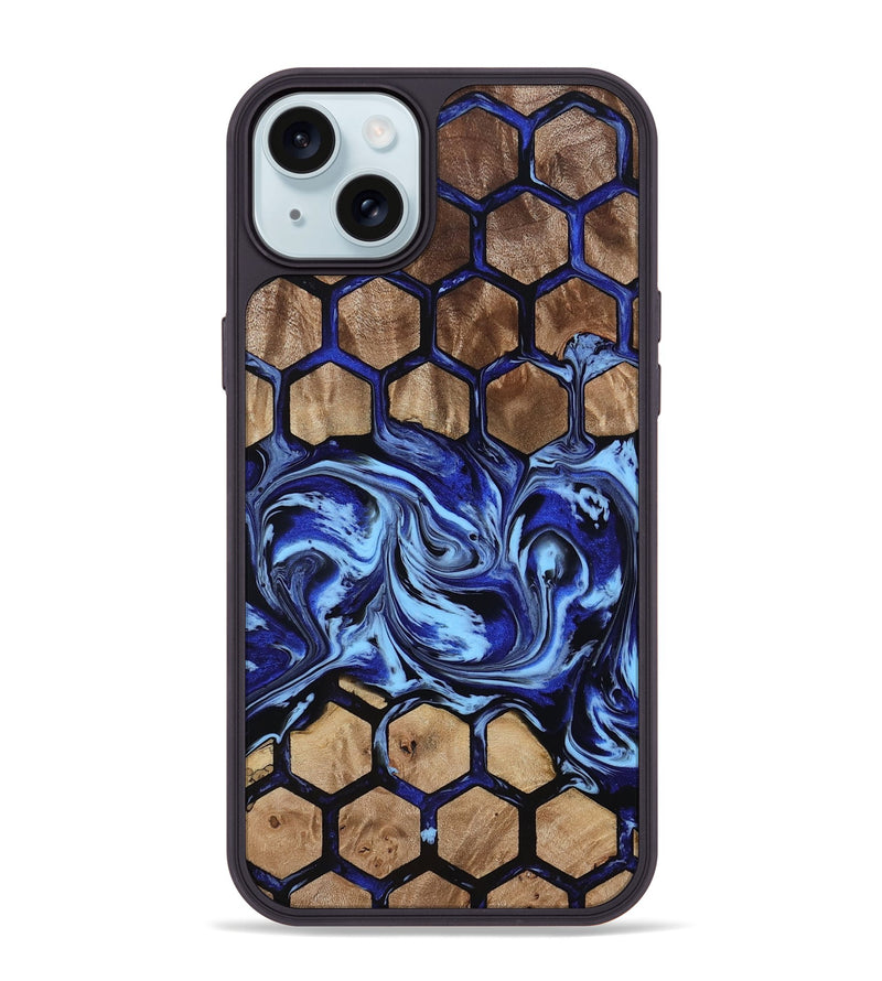 iPhone 15 Plus Wood Phone Case - Deneen (Pattern, 812007)