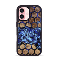 iPhone 16 Wood Phone Case - Deneen (Pattern, 812007)