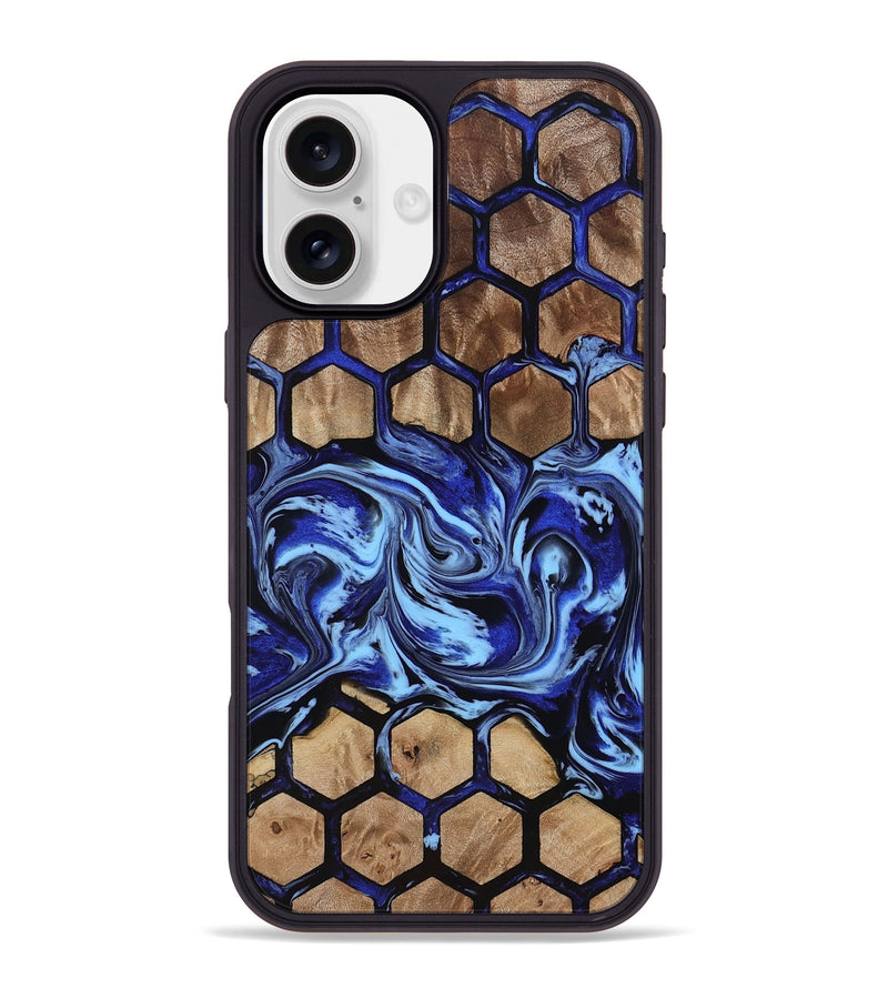 iPhone 16 Plus Wood Phone Case - Deneen (Pattern, 812007)