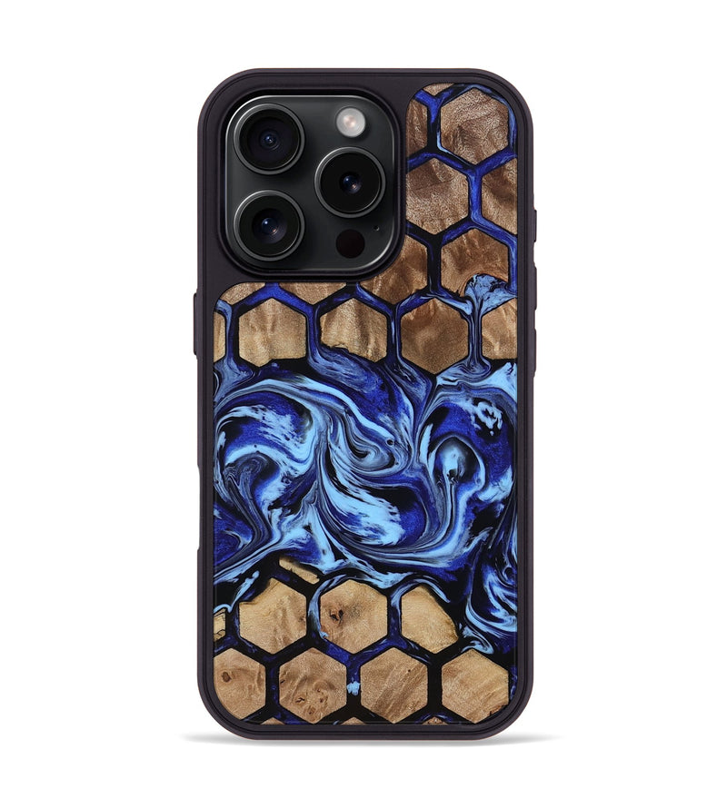 iPhone 16 Pro Wood Phone Case - Deneen (Pattern, 812007)
