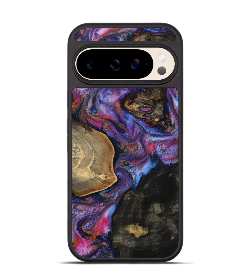 Pixel 10 Wood Phone Case - Jazmyn (Blue, 812008)