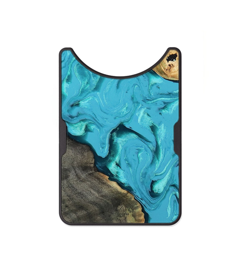 Alloy Wood Wallet - Corbin (Blue, 812012)