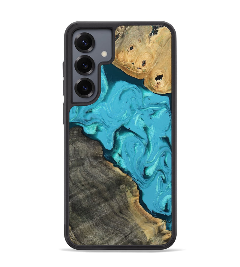 Galaxy S25 Plus Wood Phone Case - Corbin (Blue, 812012)