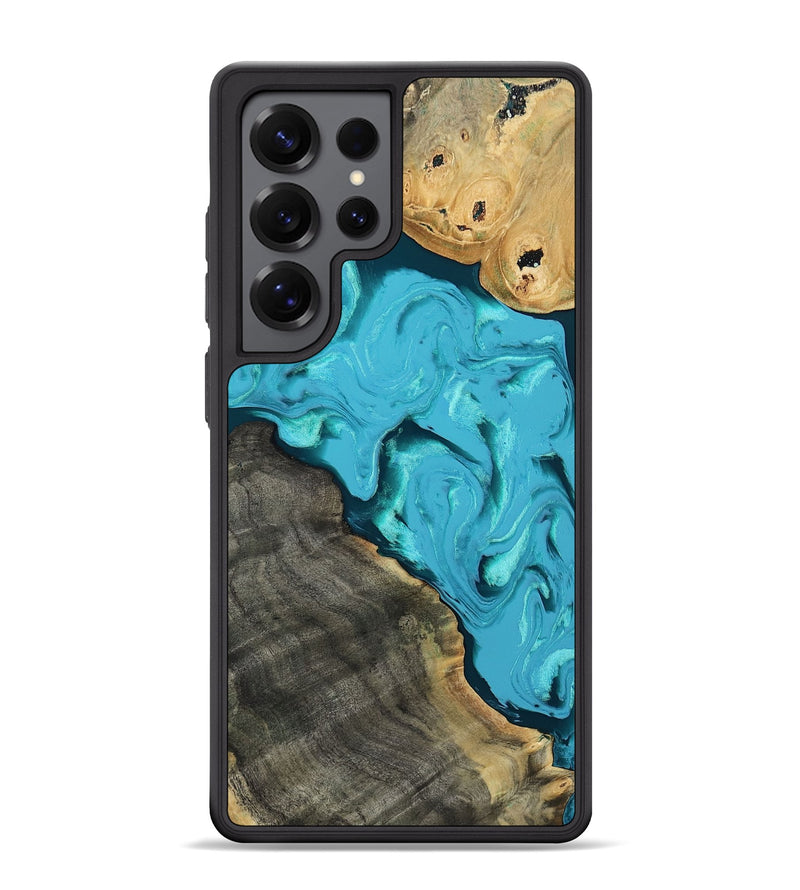 Galaxy S25 Ultra Wood Phone Case - Corbin (Blue, 812012)