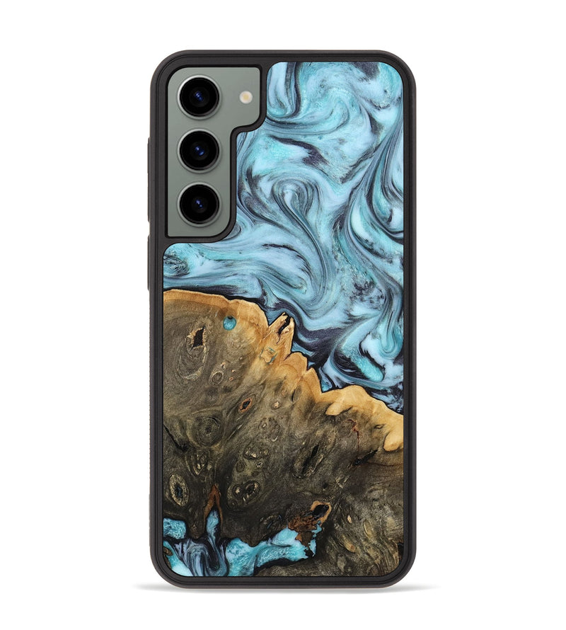Galaxy S23 Plus Wood Phone Case - Osman (Blue, 812014)