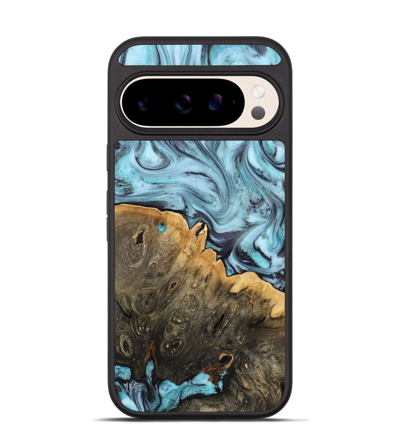 Pixel 10 Wood Phone Case - Osman (Blue, 812014)