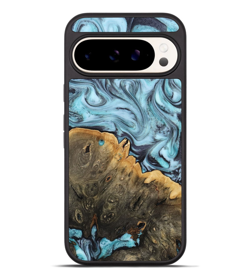 Pixel 9 Pro XL Wood Phone Case - Osman (Blue, 812014)