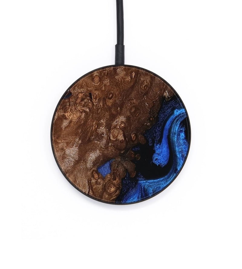 Circle Wood Wireless Charger - Loyd (Blue, 812016)