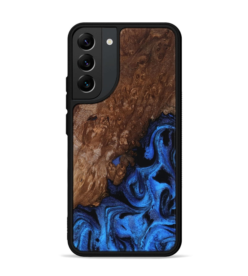 Galaxy S22 Plus Wood Phone Case - Loyd (Blue, 812016)