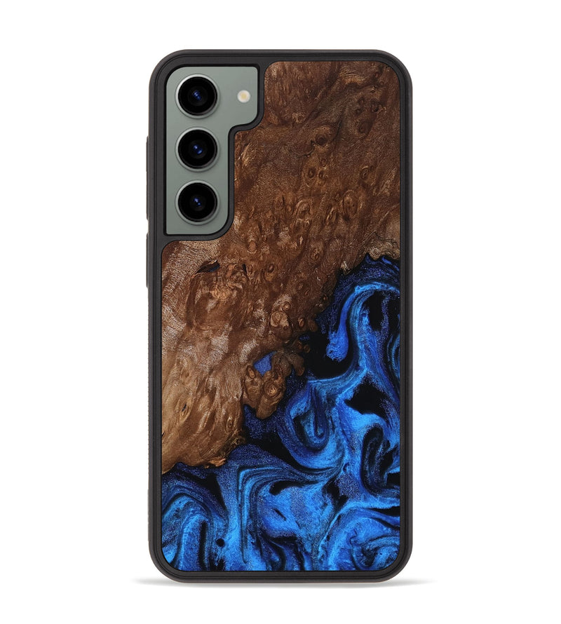 Galaxy S23 Plus Wood Phone Case - Loyd (Blue, 812016)