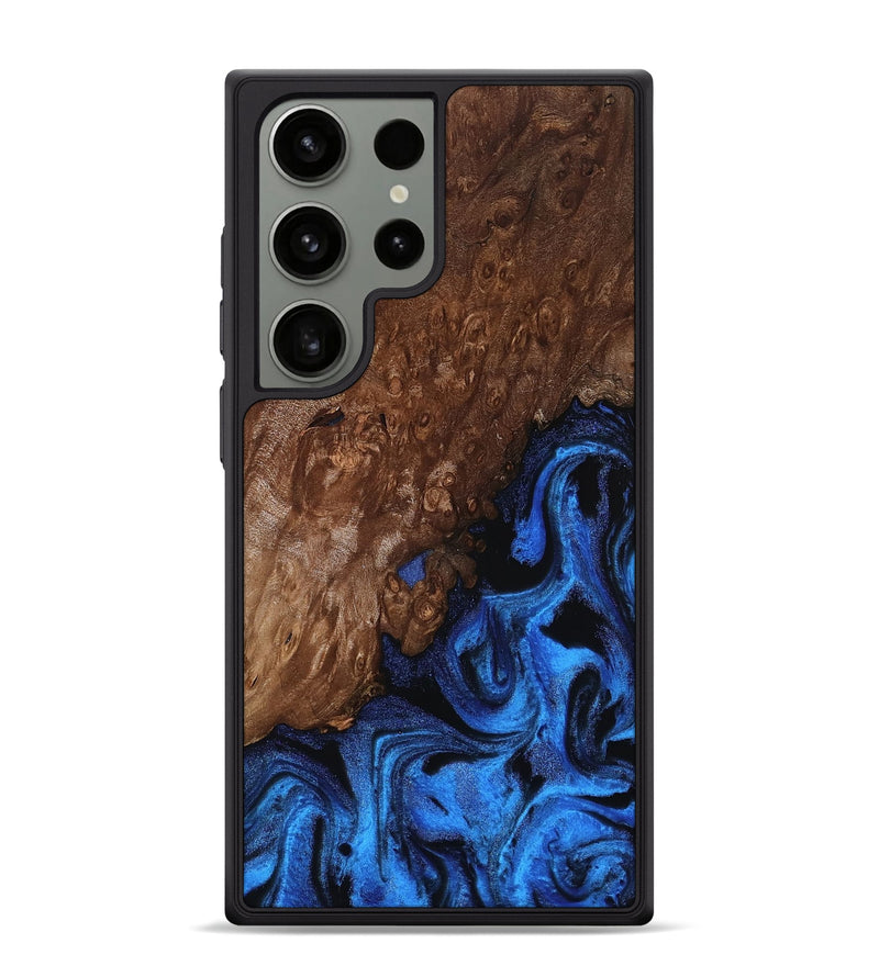 Galaxy S24 Ultra Wood Phone Case - Loyd (Blue, 812016)