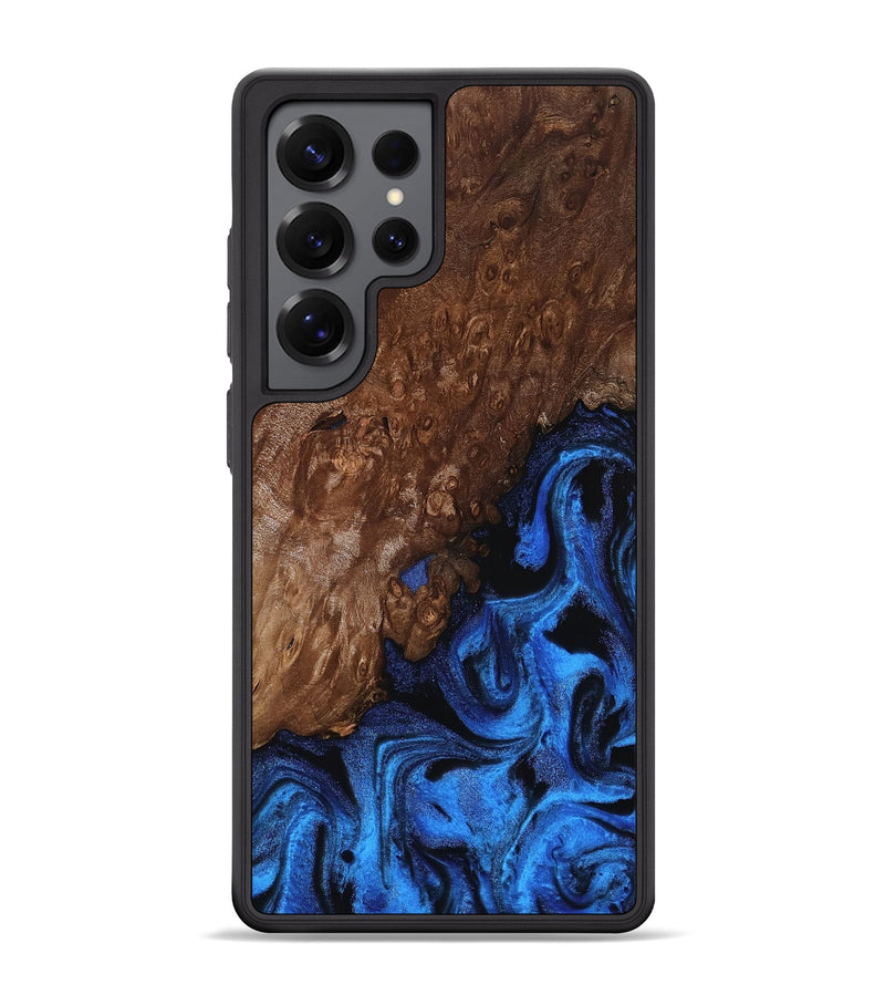 Galaxy S25 Ultra Wood Phone Case - Loyd (Blue, 812016)