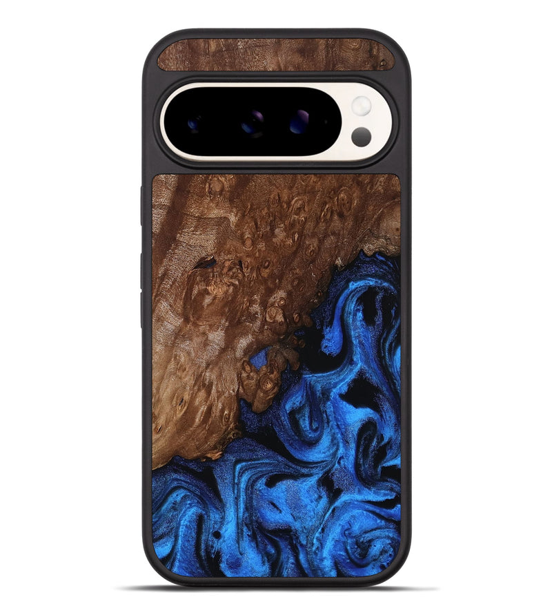 Pixel 9 Pro XL Wood Phone Case - Loyd (Blue, 812016)