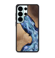 Galaxy S26 Ultra Wood Phone Case - Lillian (Blue, 812017)