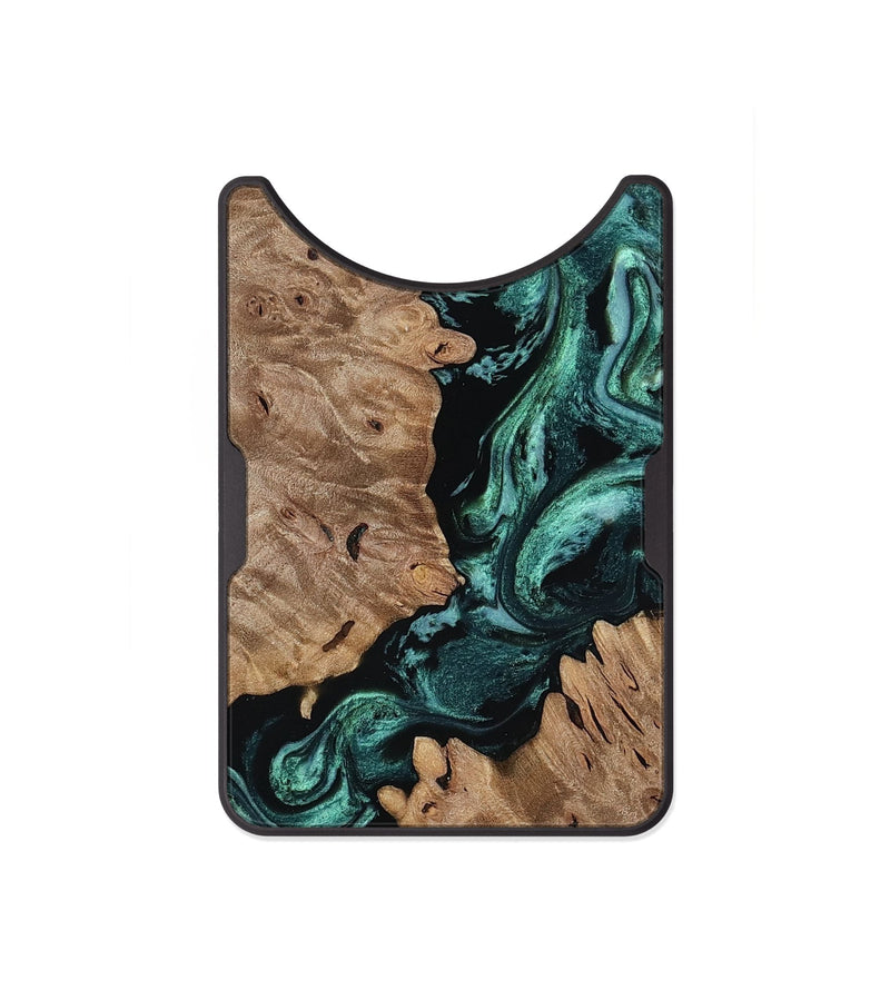 Alloy Wood Wallet - Johnny (Green, 812021)