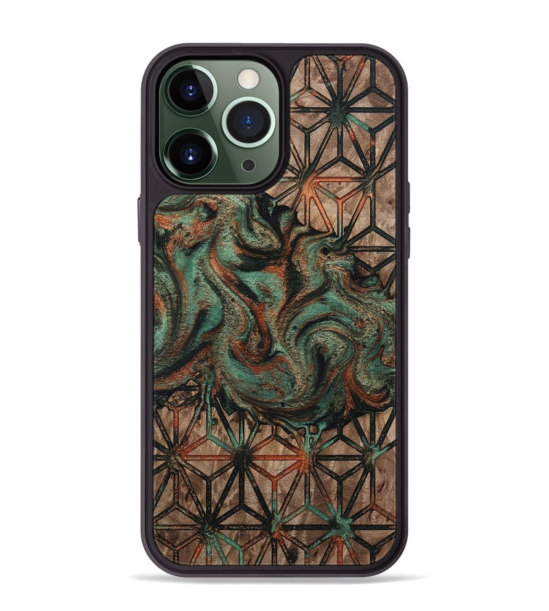 iPhone 13 Pro Max Wood Phone Case - Ayaan (Pattern, 812022)